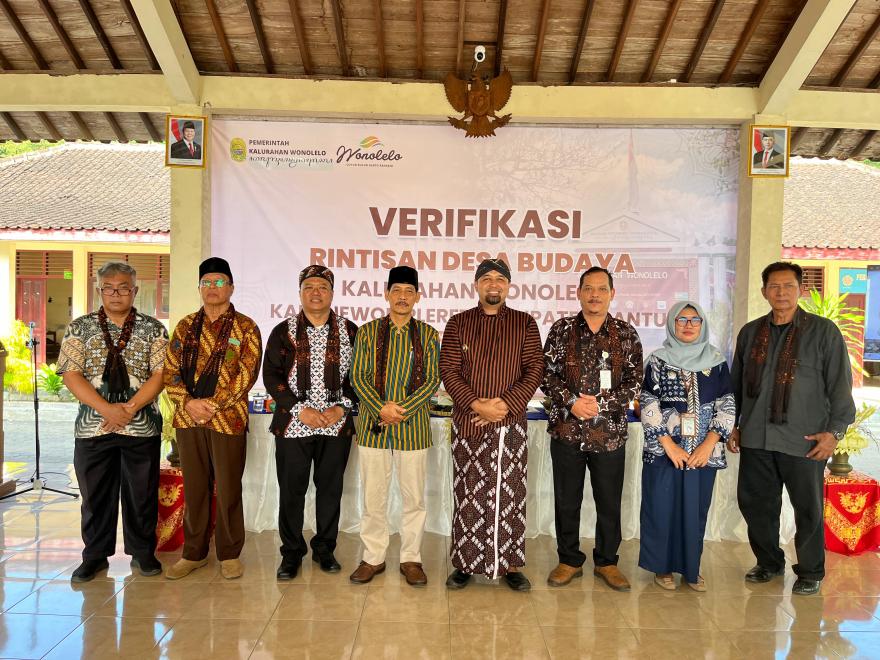 Verifikasi Rintisan Desa Budaya Kalurahan Wonolelo